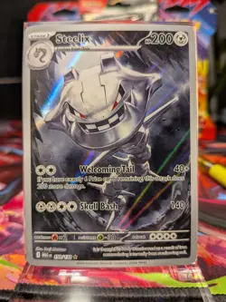 Steelix 150/132 Mega Evolution Pokemon TCG Card Near Mint Condition - Image 1