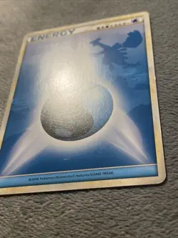 Lugia Water Energy Heart Gold Soul Silver Pokemon Card Japanese 2009 LP - Image 2