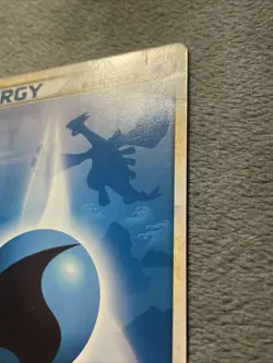 Lugia Water Energy Heart Gold Soul Silver Pokemon Card Japanese 2009 LP - Image 5