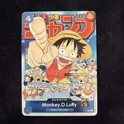 Monkey.D.Luffy (CS 2023 Event Pack) P-033 One Piece Promotion Cards Foil - Image 1