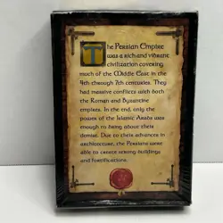 Age of Empires II Expandable Card Game The Persians SEALED 100 Card Starter Deck - Image 3