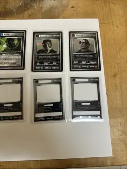Star Trek CCG Enhanced First Contact 1998 Complete 16-Card Pack Fresh Promo Set - Image 4