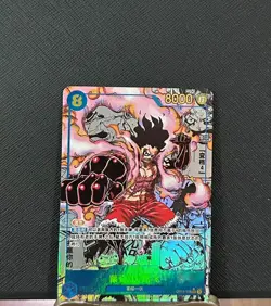 One Piece Card Game S-Chinese MONKEY D. LUFFY OP11-118 Manga Parall Premium Card - Image 1