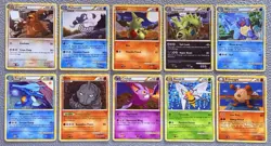 Pokemon HGSS Unleashed Regular Vintage RANDOM CARD LOT X10 NM 💎 - Image 1