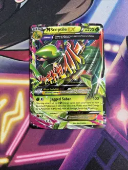 Mega Sceptile EX - 8/98 - Pokemon Ancient Origins XY Ultra Rare Card VLP - Image 1