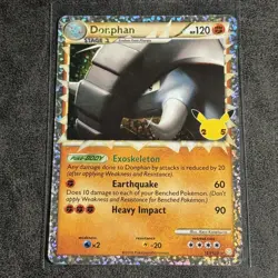 Donphan 107/123 Classic Collection Pokemon Card - Celebrations - Image 1