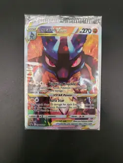 Pokemon Lucario VSTAR SWSH291 Sword & Shield Promo Holo Card English SEALED!! - Image 1