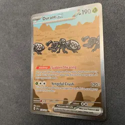 Pokemon TCG Durant EX 236/191 Surging Sparks SIR Holo Card NM - Image 3