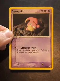 POKEMON TCG COMMON CARD SLOWPOKE 80/112 EX FIRERED & LEAFGREEN NM/VLP - Image 1