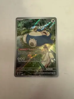 Pokemon: Snorlax SVP 051 Pokemon 151 ETB Black Star Promo Card NM/M - Image 1