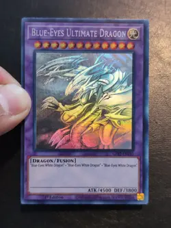 Yu-Gi-Oh! GHOST RARE HOLO CARD BLUE-EYES ULTIMATE DRAGON GFP2-EN181 1ST NM/VLP - Image 3