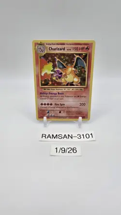 Pokemon TCG XY Evolutions Charizard Holo Rare Card 11/108 Near Mint Condition - Image 1