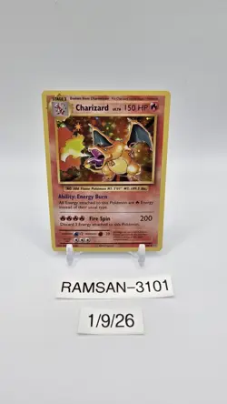 Pokemon TCG XY Evolutions Charizard Holo Rare Card 11/108 Near Mint Condition - Image 2