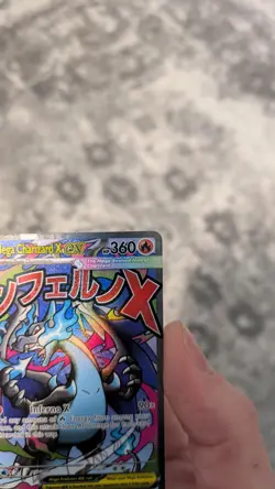 Mega Charizard x EX 023 Me: Mega Evolution Promo Holo Pokemon Card - Image 4