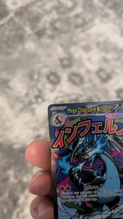 Mega Charizard x EX 023 Me: Mega Evolution Promo Holo Pokemon Card - Image 5