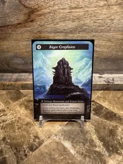 Algor Omphalos Non-Foil Sorcery Contested Realm Gothic Unique Card TCG - Image 1