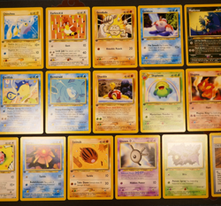 MP/HP(1st edition)COMPLETE Pokemon NEO REVELATION Set 20-Card COMMON Non-Holo ed - Image 3