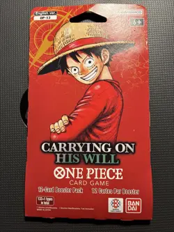 ONE PIECE Card Game CARRYING ON HIS WILL (OP13) Booster Pack - Image 1