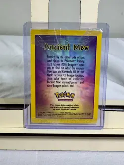 2000 Pokemon Movie Ancient Mew Promo Card Sealed Unopened - Image 2
