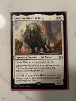 Arahbo, the First Fang (FDN) Foundations - MTG - NM - Image 1