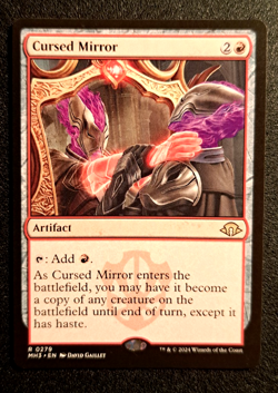Cursed Mirror R Modern Horizons 3 279 - MTG - Image 1