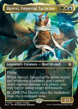 1x Derevi, Empyrial Tactician - Borderless Light Play MTG Magic - Kid Icarus - - Image 1