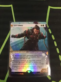 MTG Magic The Gathering Shay Cormac Foil ACR Showcase Knight Orzhov - Image 1