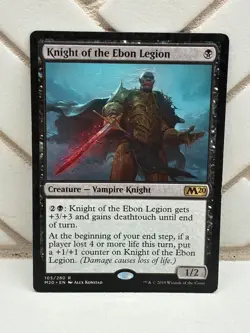 Magic The Gathering MTG Knight of the Ebon Legion 105/280 Rare Core Set 2020 - Image 1