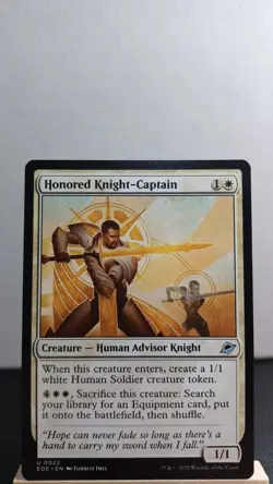 Honored Knight-Captian Non-Foil Uncommon [NM] - MTG EOE - Image 1