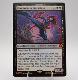 Gwenom, Remorseless | #286 | Promo | Foil | Spider-Man | MTG | 2025 - Image 1