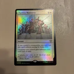 *FOIL* Flawless Maneuver - Commander Masters MTG - NM - Image 1