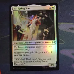 MTG MJ, Rising Star 0003 (Foil) [Marvels Spider-Man, Near mint] - Image 1