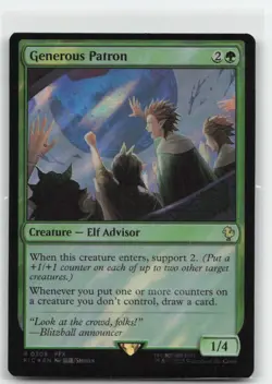 FINAL FANTASY #305 Generous Patron (Surge Foil) - Image 1