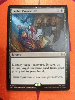 Lethal Protection (NM) MTG Spider Man +Discount: 5+ Magic singles - Image 1