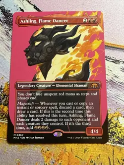 1x Ashling Flame Dancer Borderless NM - MH3 MTG Magic Firebending EDH x1 - Image 3