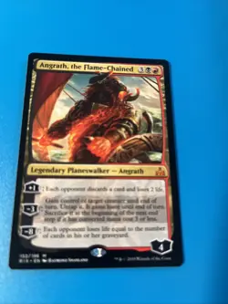 Angrath The Flame-Chained RIX, 152, LP, EN, Normal, Mythic - Image 1