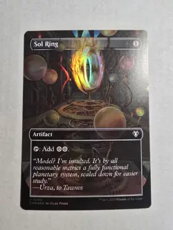 Sol Ring (Borderless) Commander Masters Foil - Image 1