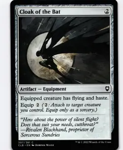 Cloak of the Bat C Commander Legends: Battle for Baldur's Gate 307 CLB - Image 1