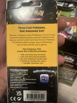 knock out collection pokemon Toxtricity, Duralumin, Sandaconda - Image 2