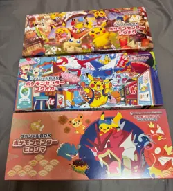 Pokemon Center Card Special Box Limited 【 Tohoku ・Hiroshima・ Fukuoka 】3 Set - Image 1