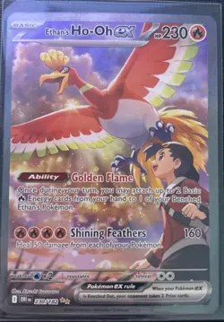 Pokemon TCG Ethan's Ho-Oh EX Sir 230/182 Destined Rivals Mint/Nm Condition - Image 1