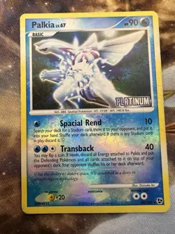 Palkia 26/106 Platinum Reverse Stamp Great Encounters BK Pokemon 2008 MP #1 - Image 1