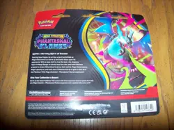 POKEMON TCG MEGA EVOLUTION PHANTASMAL FLAMES 3 BOOSTER BLISTER PACK - Image 3