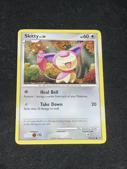 Pokemon TCG Skitty Platinum Set 93/127 Regular Common - Image 1