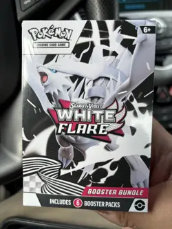 Pokemon Scarlet & Violet White Flare Booster Bundle Display Sealed - Image 1