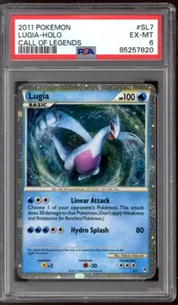 Pokemon Call of Legends Lugia SL7 PSA 6 - Image 1
