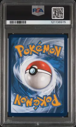 2025 POKEMON DESTINED RIVALS POKEMON CENTER ETB TEAM ROCKET'S WOBBUFFET PSA 9 - Image 2