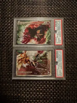 2009 POKEMON JPN HEARTGOLD COLL 1ST ED #015 #16 HO-OH LEGEND-HOLO PSA 10 - Image 1