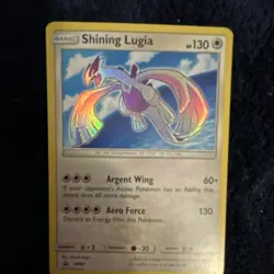 Pokemon Shining Lugia Holo Promo SM Shining Legends SM82 130 HP TCG - Image 1
