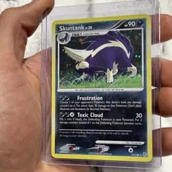 Pokemon Skuntank Diamond and Pearl 15/130 Holo Rare Pokemon Nintendo LP/NM TCG - Image 2